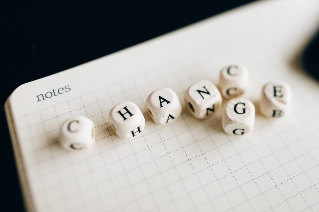 Dice that spell out change